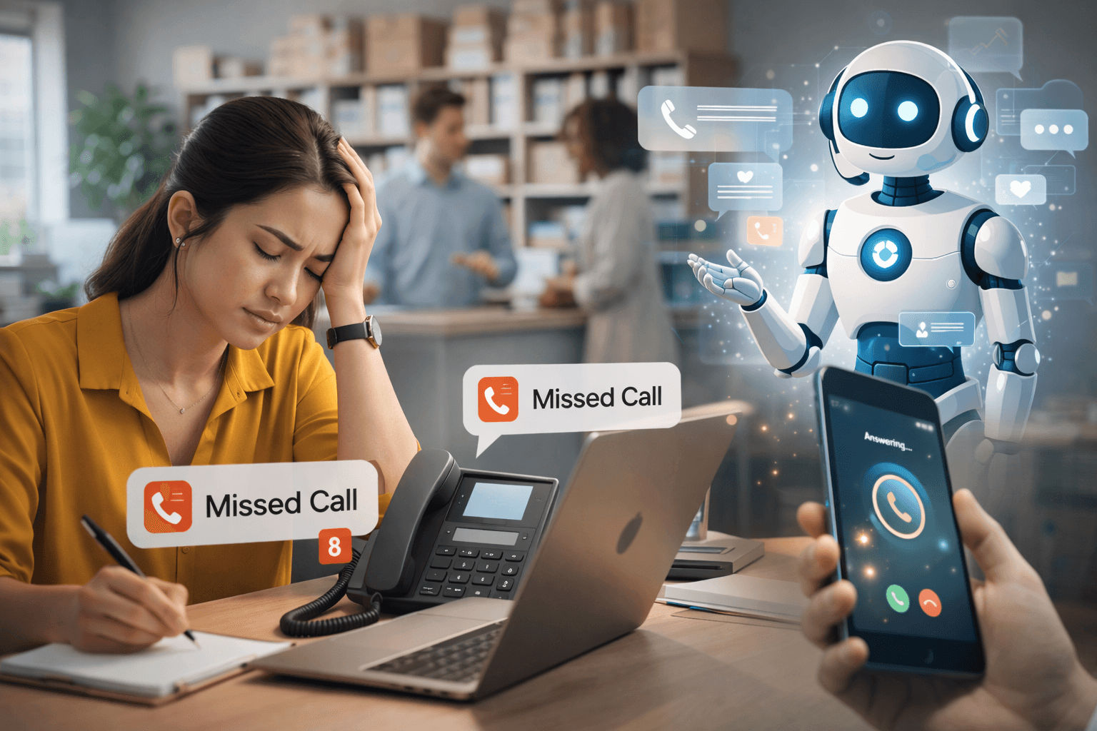 The Real Cost of Missed Calls (And How AI Fixes It)