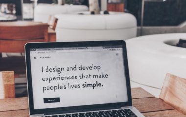 creating a website through design and content